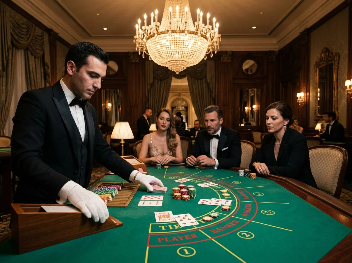 Baccarat w Shuffle Casino