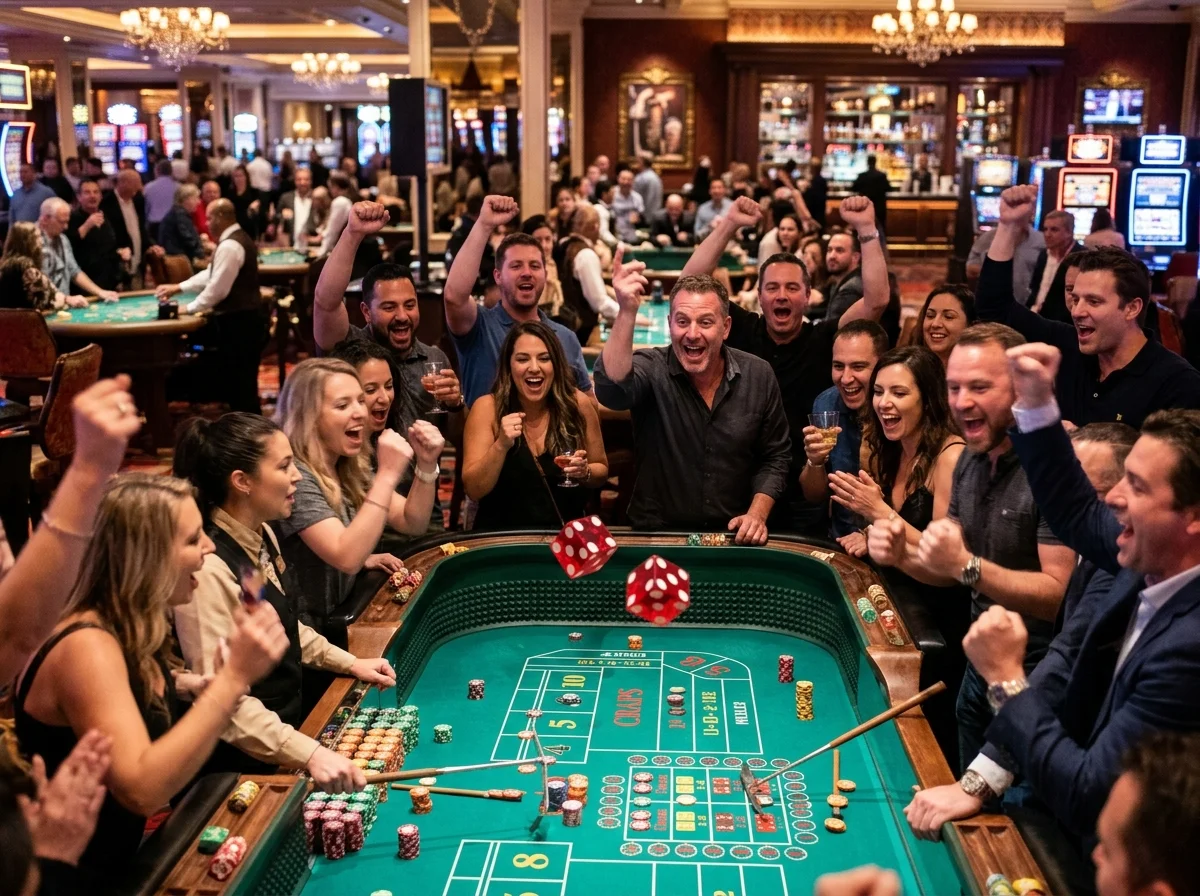 Craps w Shuffle Casino