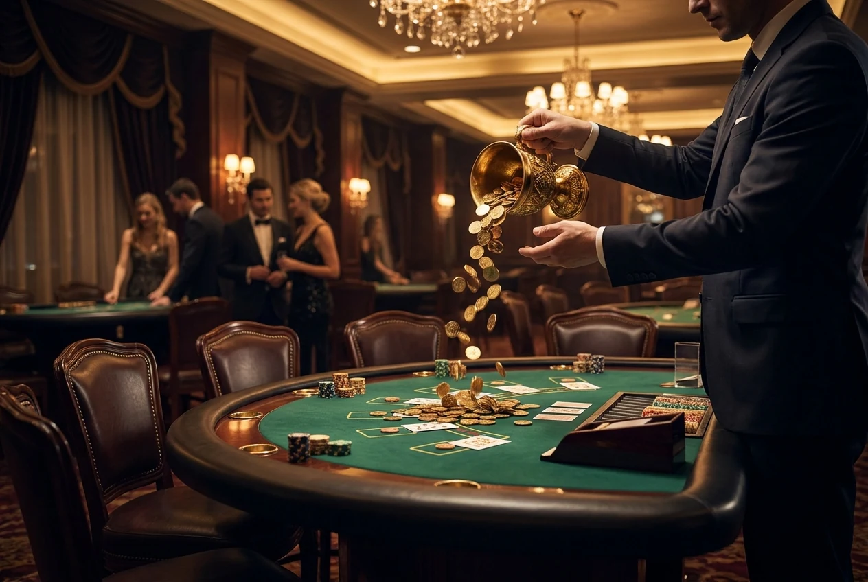 Oferta zależna od konta Shuffle Casino